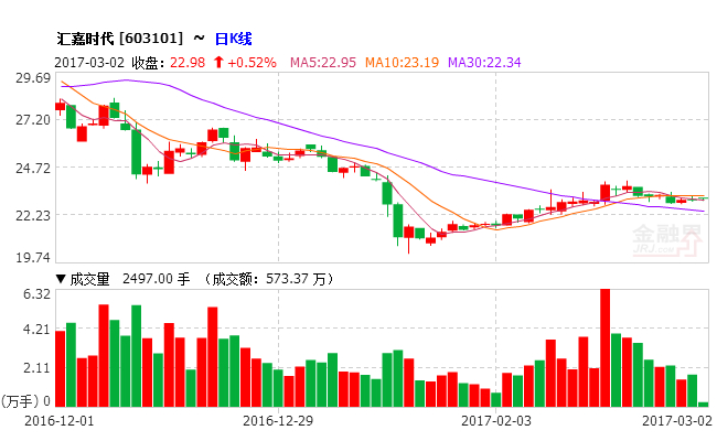 汇嘉时代(603101)-股票分析-爱投顾